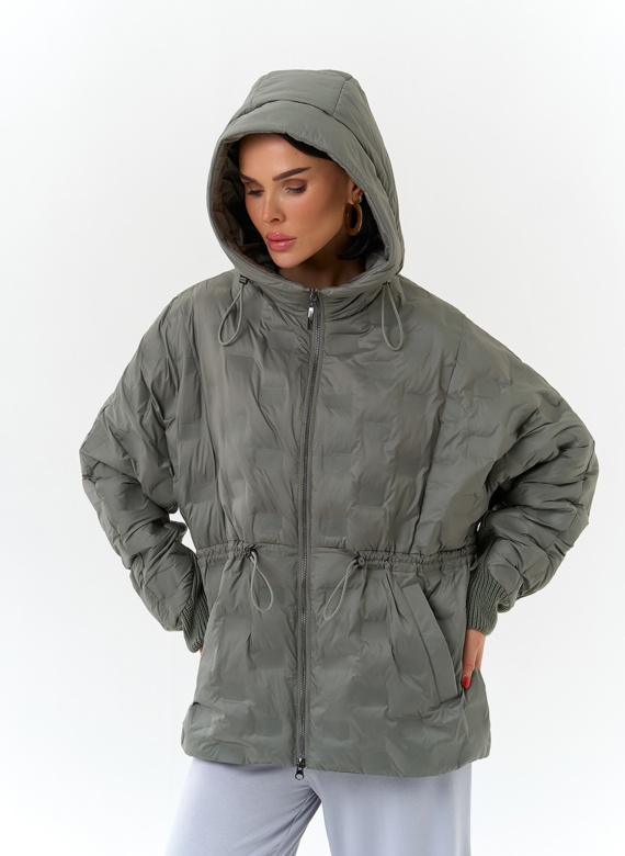 Женская куртка с капюшоном 