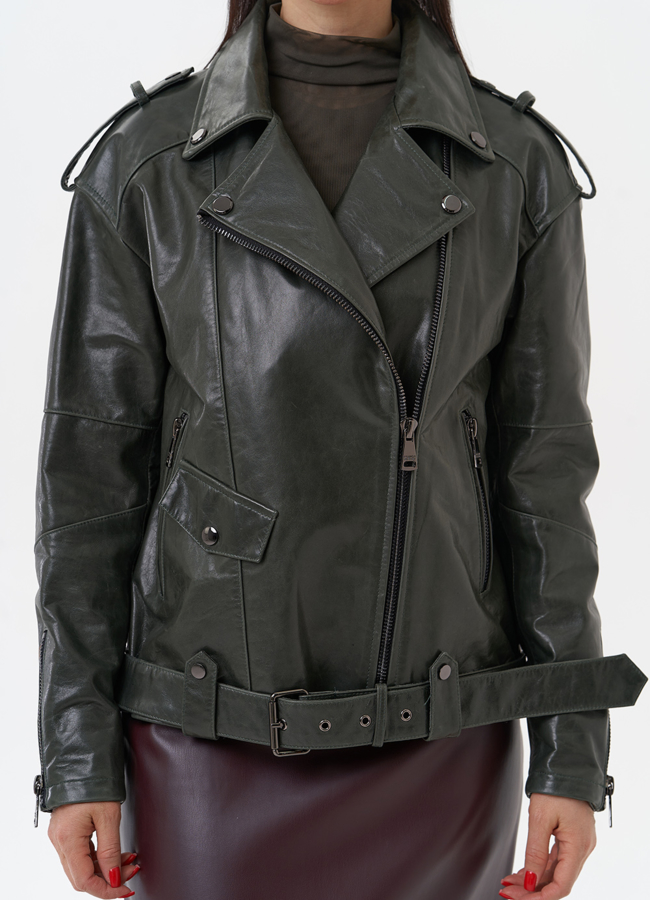 Косуха зеленая женская модель № 77877 универмаг малина