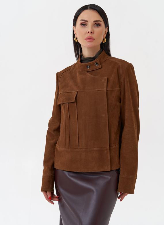 Замшевая куртка - футляр