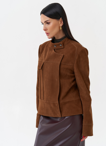 Замшевая куртка - футляр