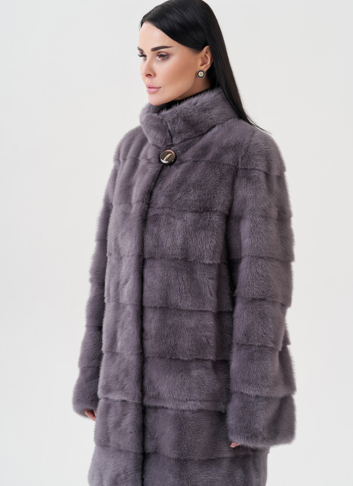 Шуба из норки 