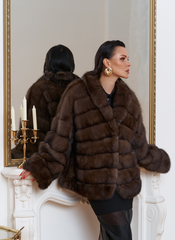 Куртка из баргузинского соболя