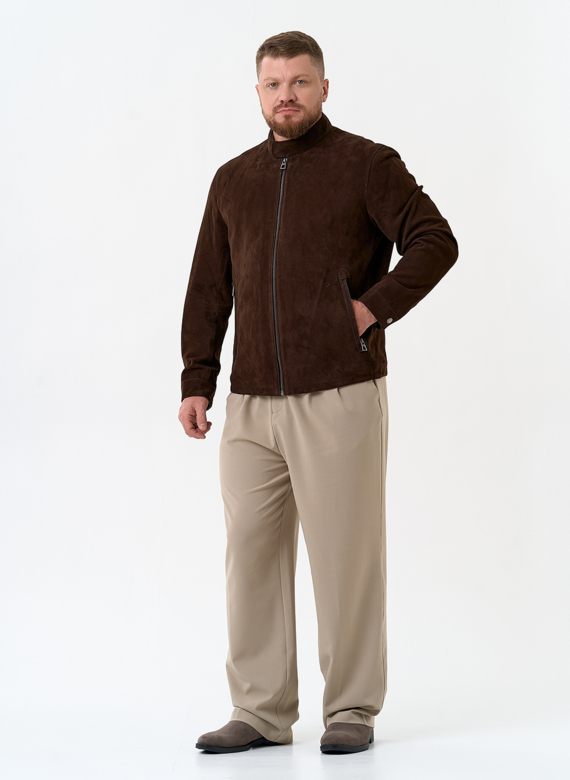 Мужская куртка из натуральной замши